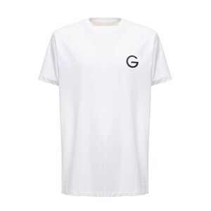 Gaudenzi Women Gaudenzi Woman's White Cotton T-Shirt With  Logo Print